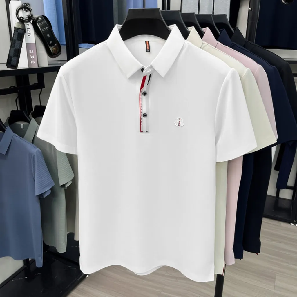P140🎁 🔑26 Quality POLO ， Quality ，100% Breathable ， LOGO， ⚡️ T ⚡️ ， ！Sizes：M-4XL（ 210 、 。
